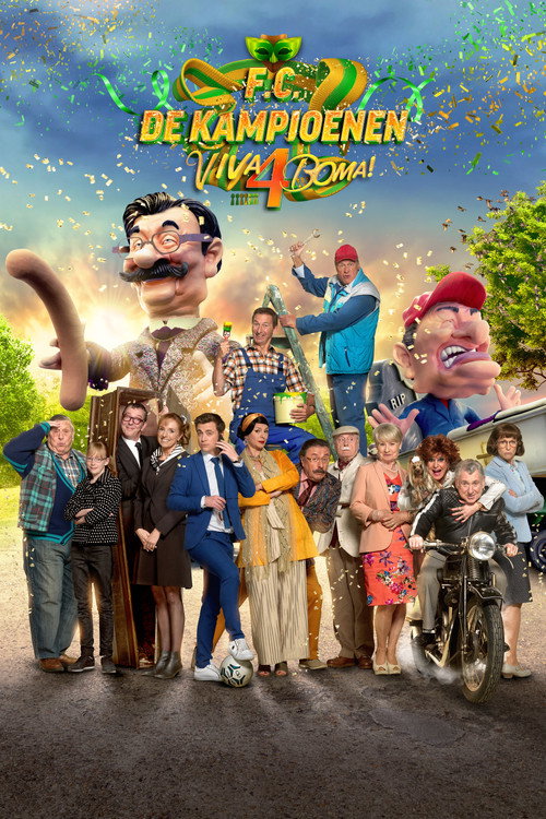 Poster van F.C. De Kampioenen 4: Viva Boma!