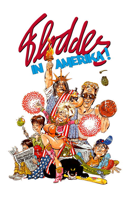 Poster van Flodders in America
