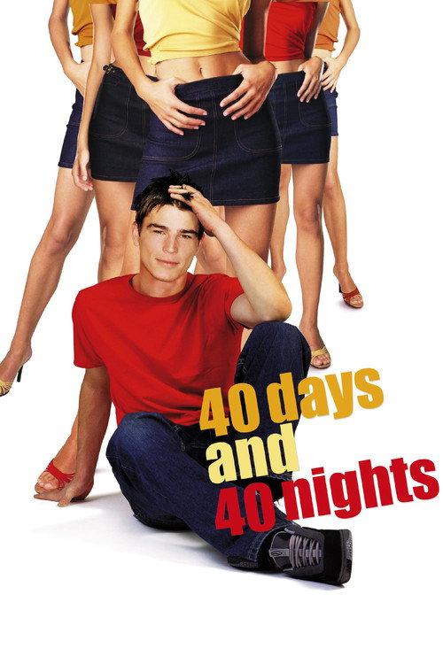 Poster van 40 Days and 40 Nights