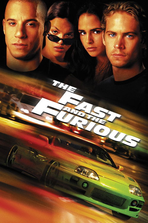 Poster van The Fast and the Furious