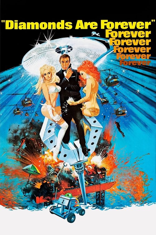 Poster van Diamonds Are Forever